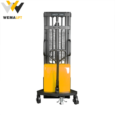 Empilhador semi elétrico hidráulico de Wemalift 1500kg